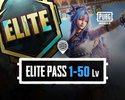 PUBG Mobile A20 Elite Pass RP 1-50 Lv GLOBAL