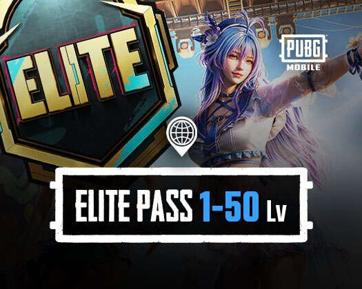 PUBG Mobile A20 Elite Pass RP 1-50 Lv GLOBAL