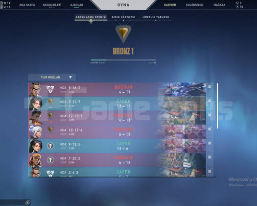 Bronz 1 TR Hesap