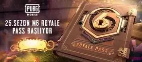 PUBG Mobile 25.Sezon M6 Royale Pass Başlıyor!