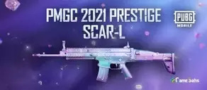 PUBG Mobile Yeni Lazer Efektli Silah Skin: Prestige Scar-L 