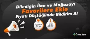 GameSatış Favoriye Ekle Özelliği Şimdi Aktif!