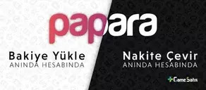GameSatış - Papara Üzerinden Ödeme Yap / Ödeme Al