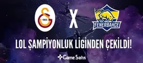 Galatasaray ve Fenerbahçe Şampiyonluk Liginden Çekildi