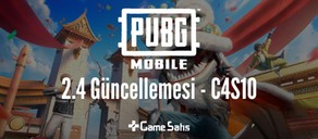 PUBG Mobile 2.4 Güncellemesi - Yeni Sezon C4S10