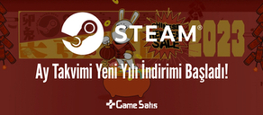 Steam 2023 Ay Takvimi Yeni Yılı indirimi Başladı!