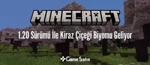 Minecraft 1.20 Sürümü İle Kiraz Çiçeği Biyomu Geliyor