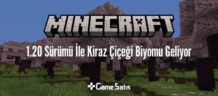 Minecraft 1.20 Sürümü İle Kiraz Çiçeği Biyomu Geliyor
