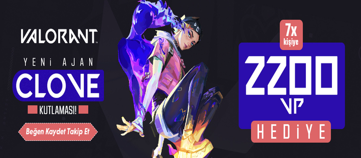 Gamesatış'tan 7 Kişiye 2200 VP  Hediye
