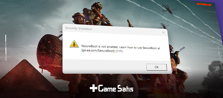 Battlefield 6 Secure Boot Hatası ve Çözümü