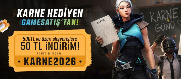 Karne Hediyen Hazır: KARNE2026 Kuponu ile Anında 50 TL İndirim!